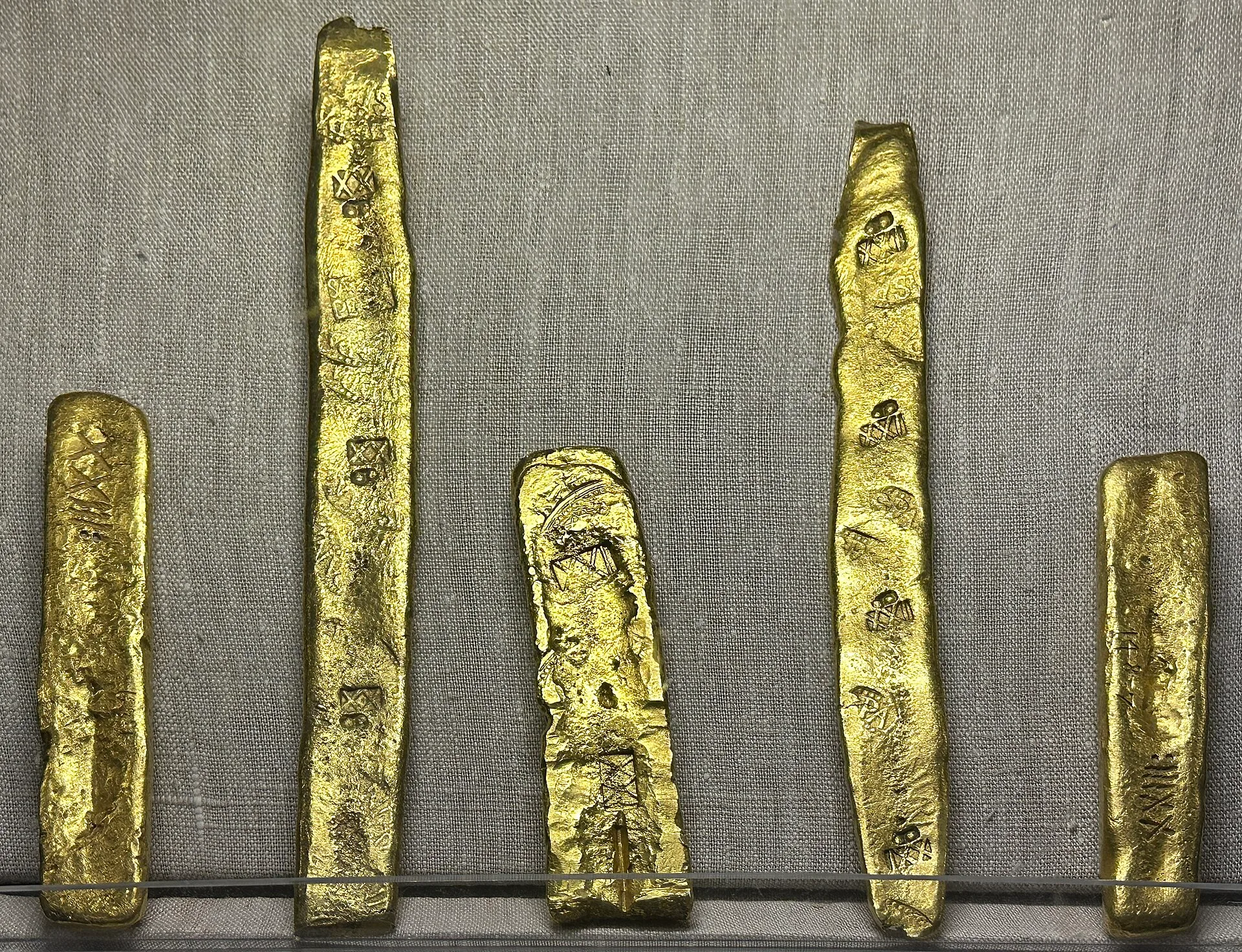 Gold bars from Spanish treasure ships on display at the Mel Fisher Museum, Key West, Florida. Selling bullion in Salt Lake City and Denver: tax and reporting rules