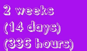 Two weeks from today